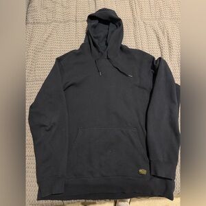RVCA Navy Blue Sweatshirt with Gold Emblem